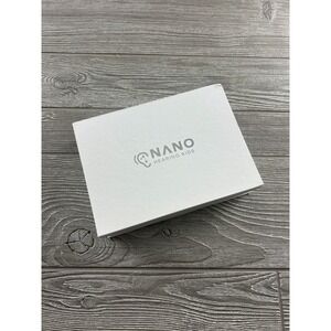 NANO HEARING AIDS BOX CLC RECHARGEABLE & ACCESSORIES